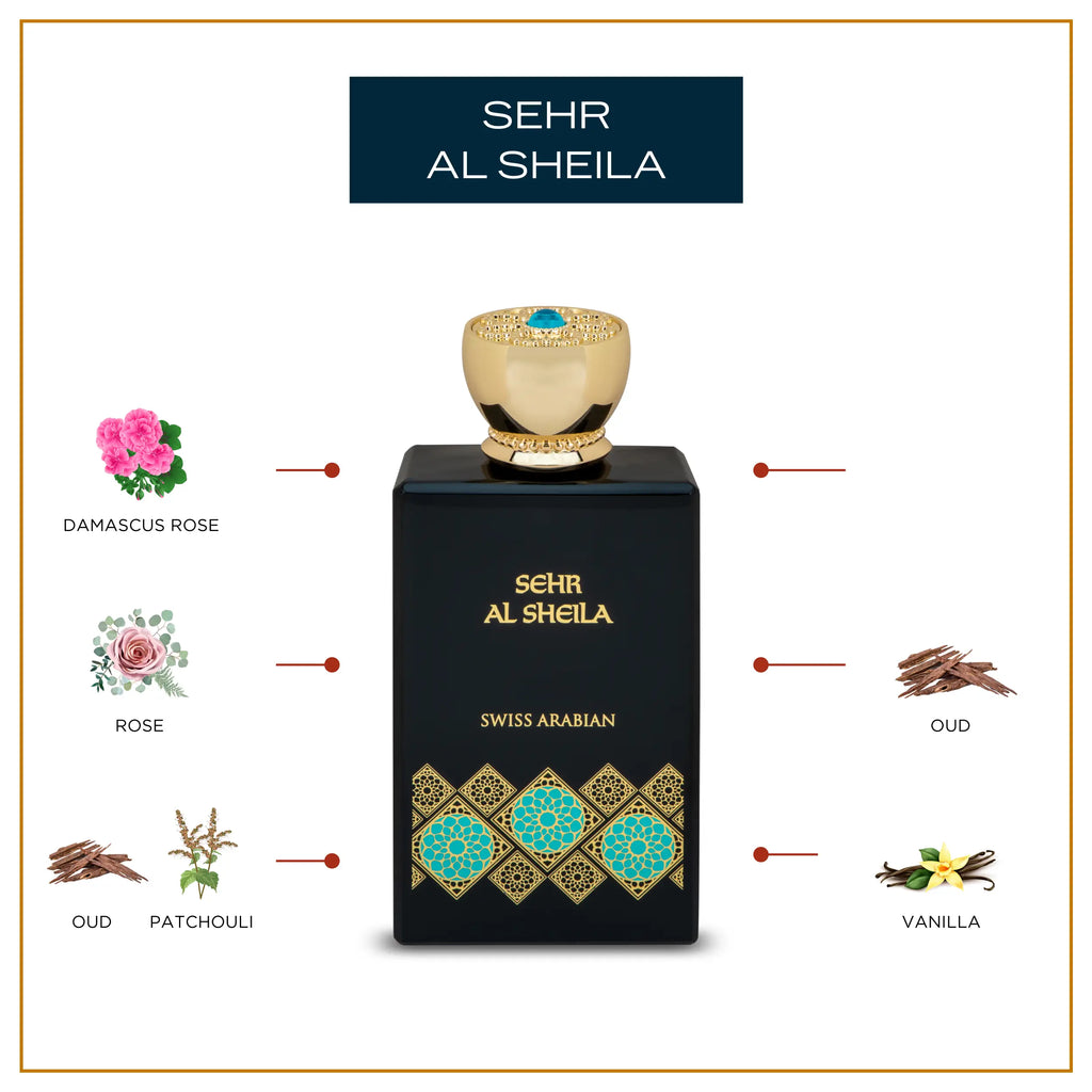 Swiss Arabian Sehr Al Sheila 100ml Eau De Parfum - view 3