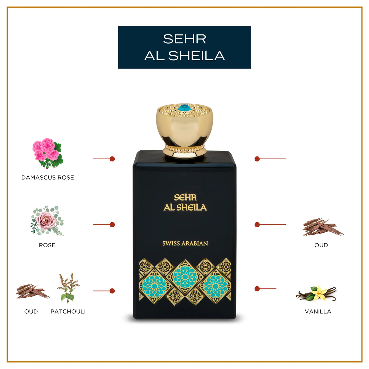 Swiss Arabian Sehr Al Sheila 100ml Eau De Parfum - view 3