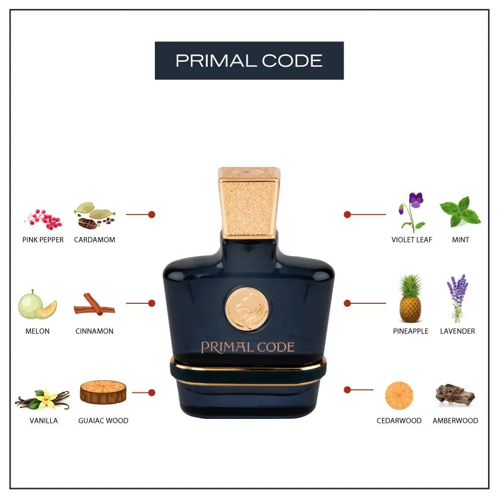 Swiss Arabian Primal code 100ml Eau De Parfum - view 3