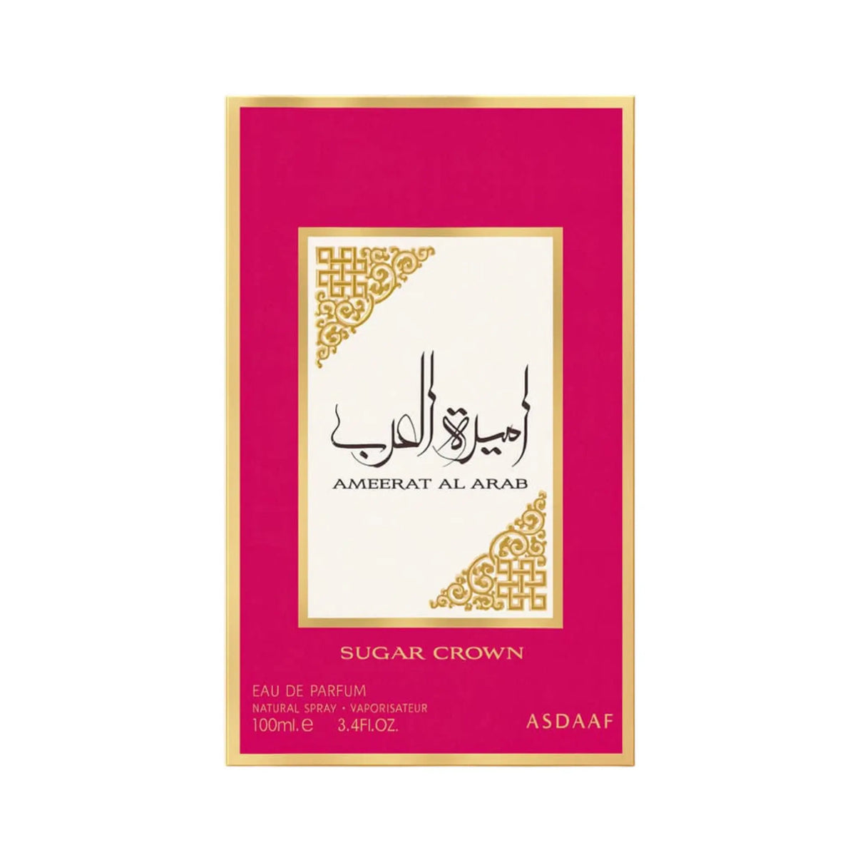 Lattafa Ameerat Al Arab Sugar Crown Perfume 100ml EDP Asdaaf