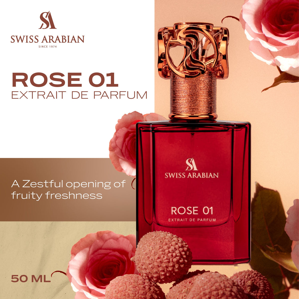 Swiss Arabian Rose 01 Eau de Parfum - view 3