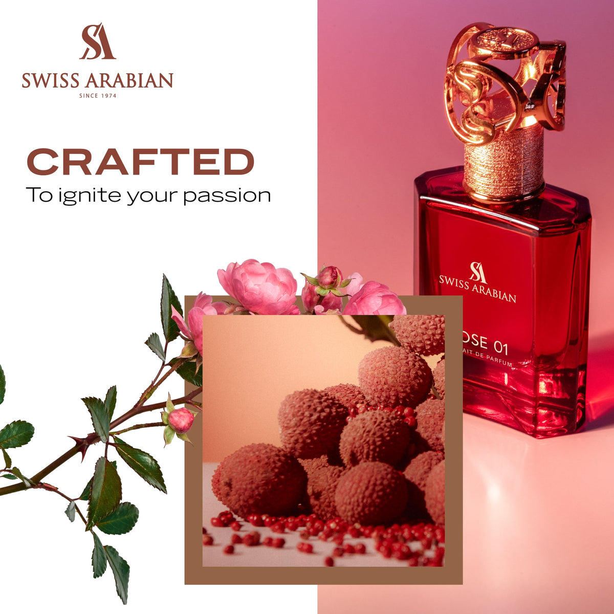 Swiss Arabian Rose 01 Eau de Parfum - view 6