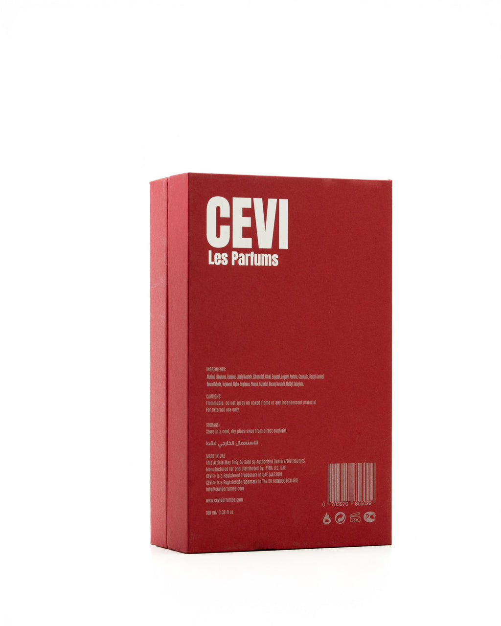 Cevi Obsidius Extrait de Parfum - box