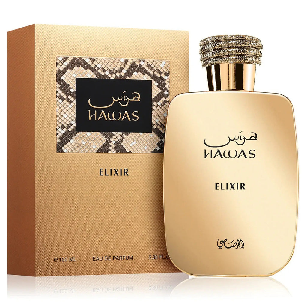 Rasasi Hawas Elixir Perfume 100ml EDP inspired by JPG Elixir