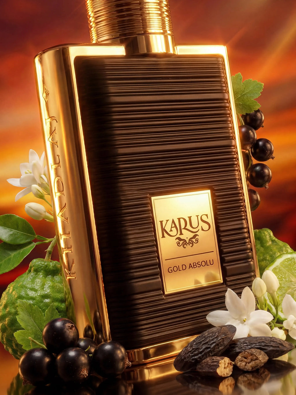 Khadlaj Karus Gold Absolu Perfume 100ml EDP inspired by Bal d'Afrique Absolu Byredo