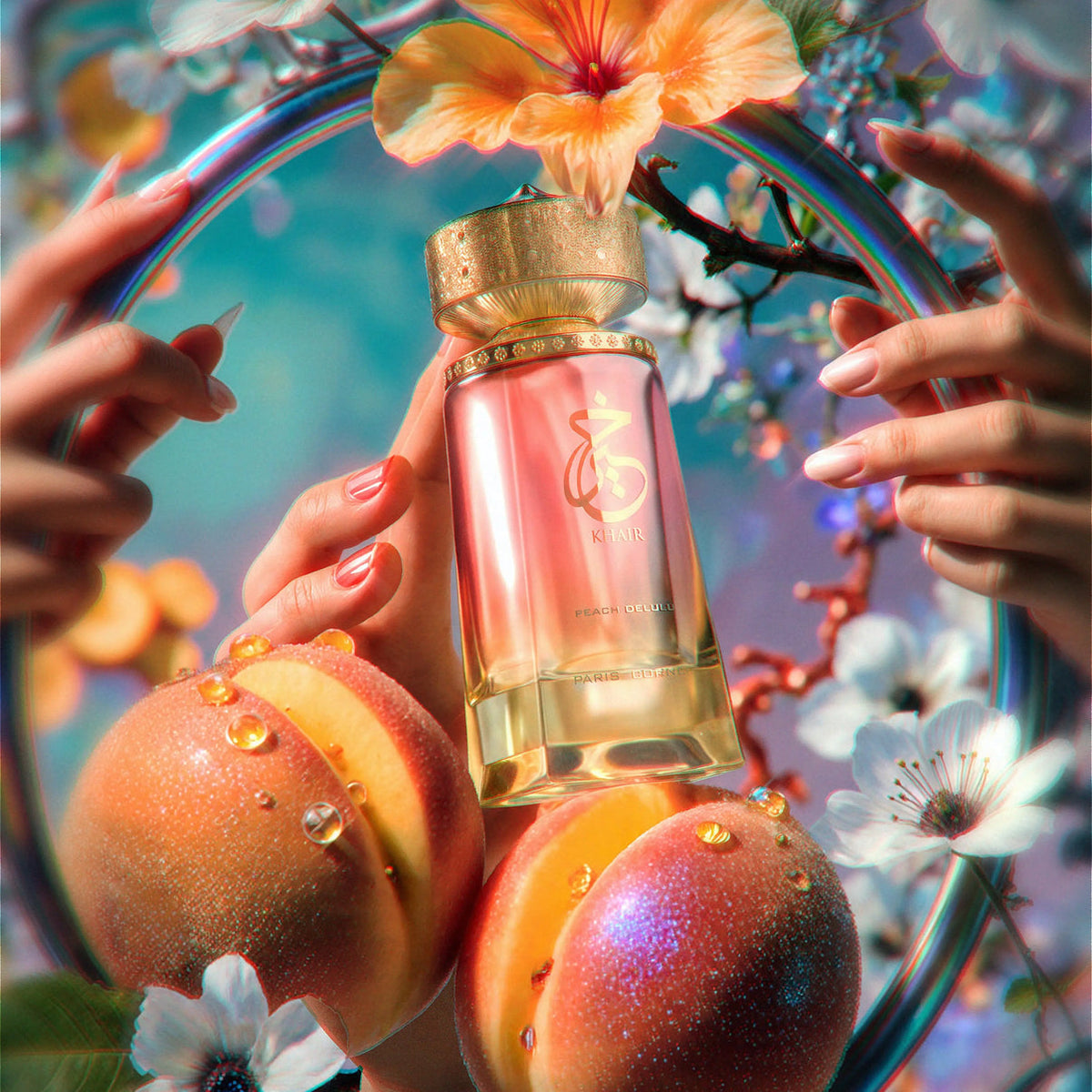 Paris Corner Khair Peach Delulu Perfume 100ml EDP – view 4