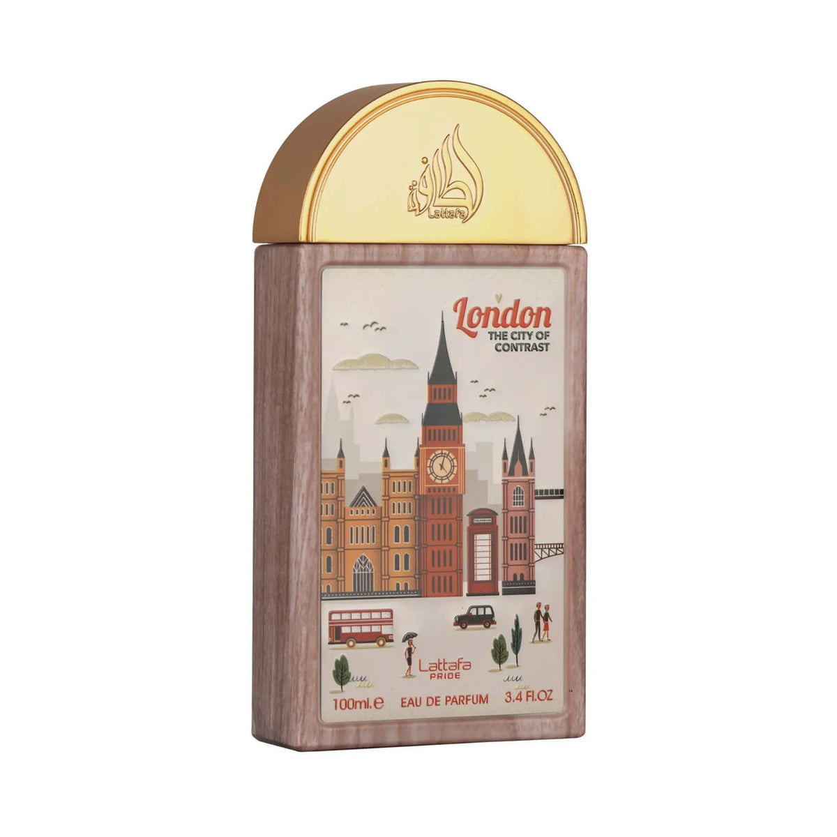 Lattafa London The City Of Contrast Perfume 100ml EDP – view 2