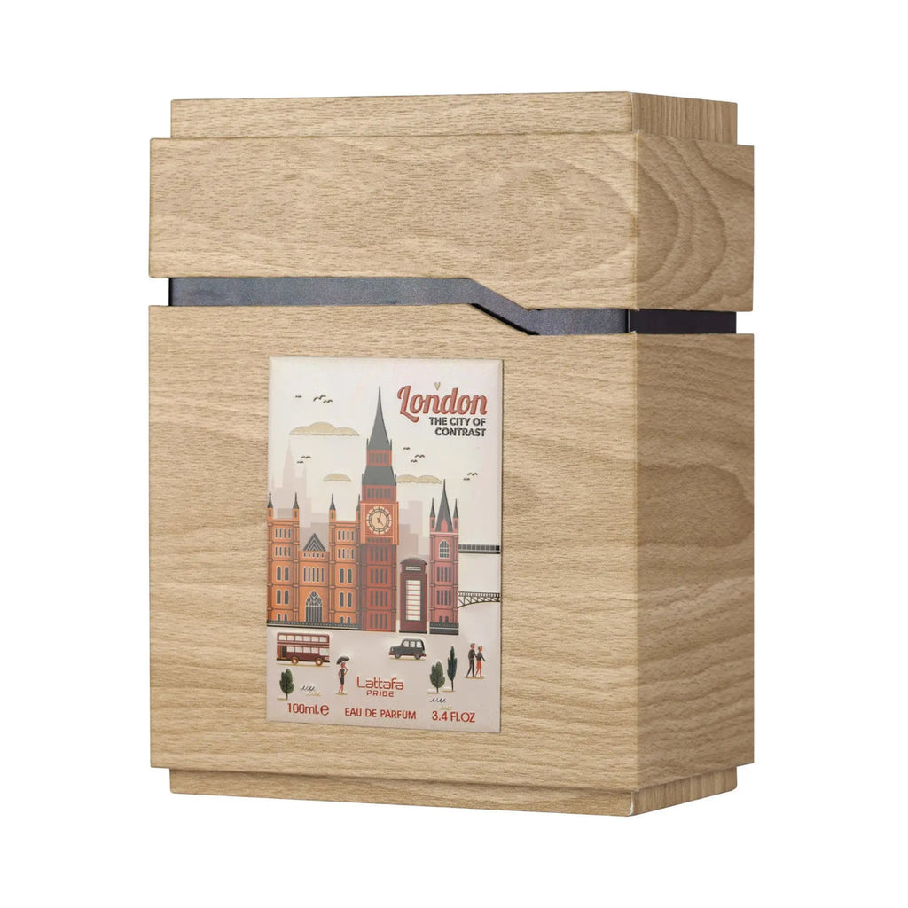 Lattafa London The City Of Contrast Perfume 100ml EDP – view 3