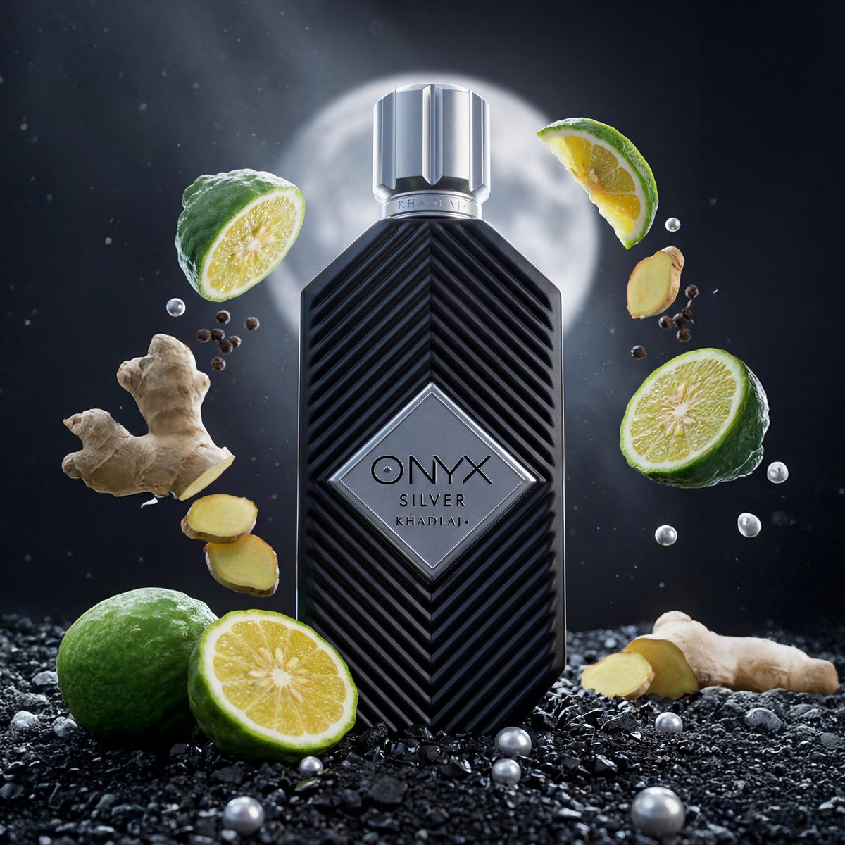 Khadlaj Onyx Silver 100 ml Eau de Parfum – view 6