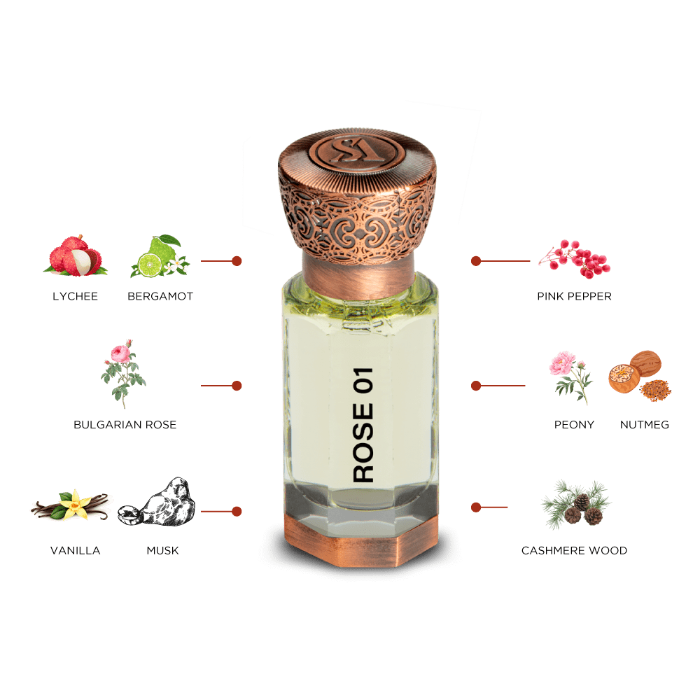 Swiss Arabian Rose 01 Concentrated Oil - view 3