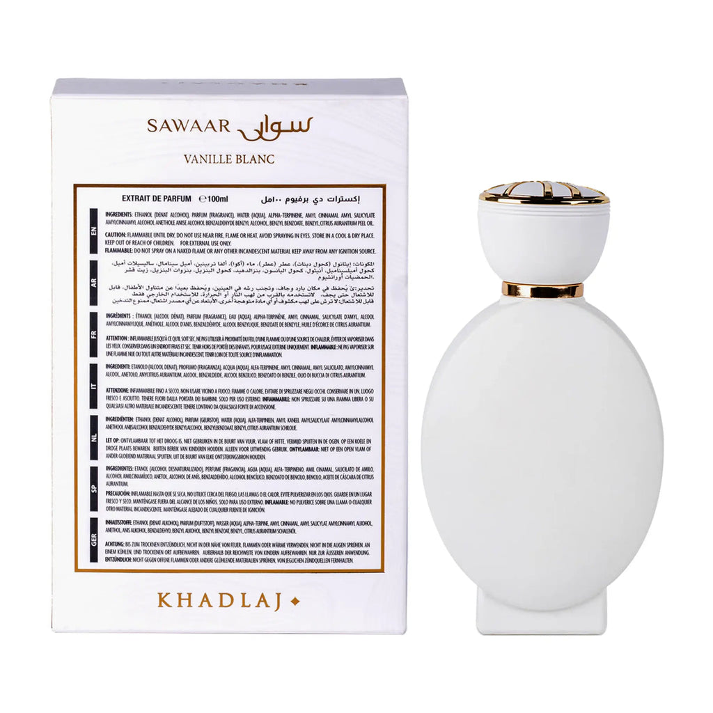 Khadlaj Vanille Blanc Extrait de Parfum 100ml – view 4