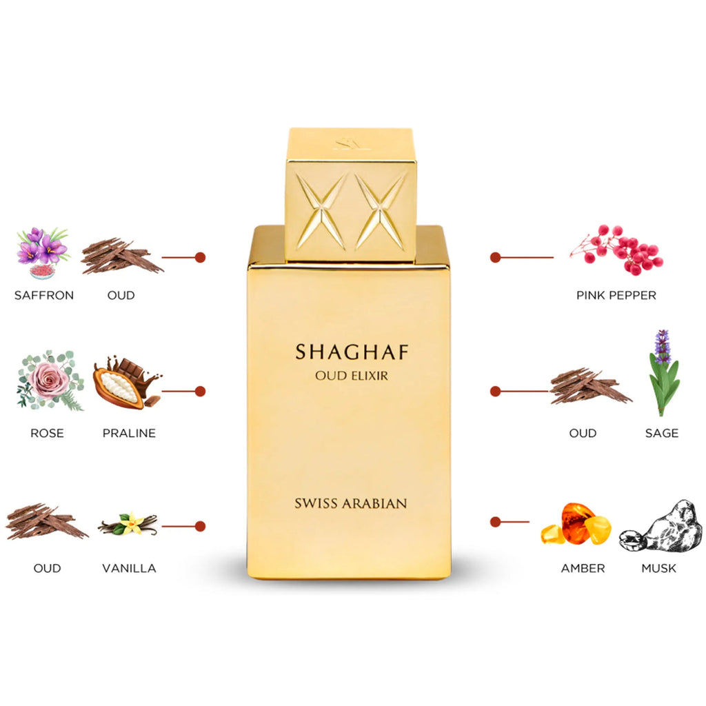 Swiss Arabian Shaghaf Oud Elixir Perfume 75ml EDP – view 3
