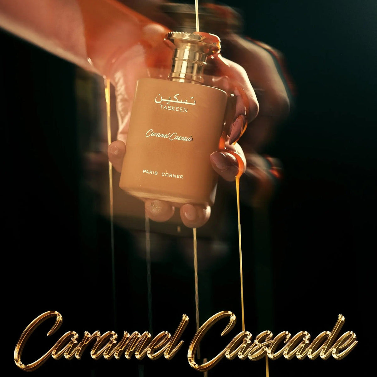 Paris Corner Taskeen Caramel Cascade Perfume 100ml EDP – view 3