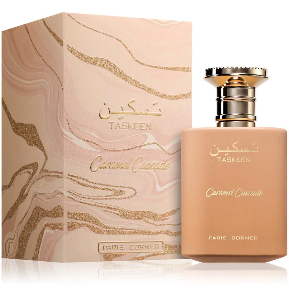 Paris Corner Taskeen Caramel Cascade Perfume 100ml EDP