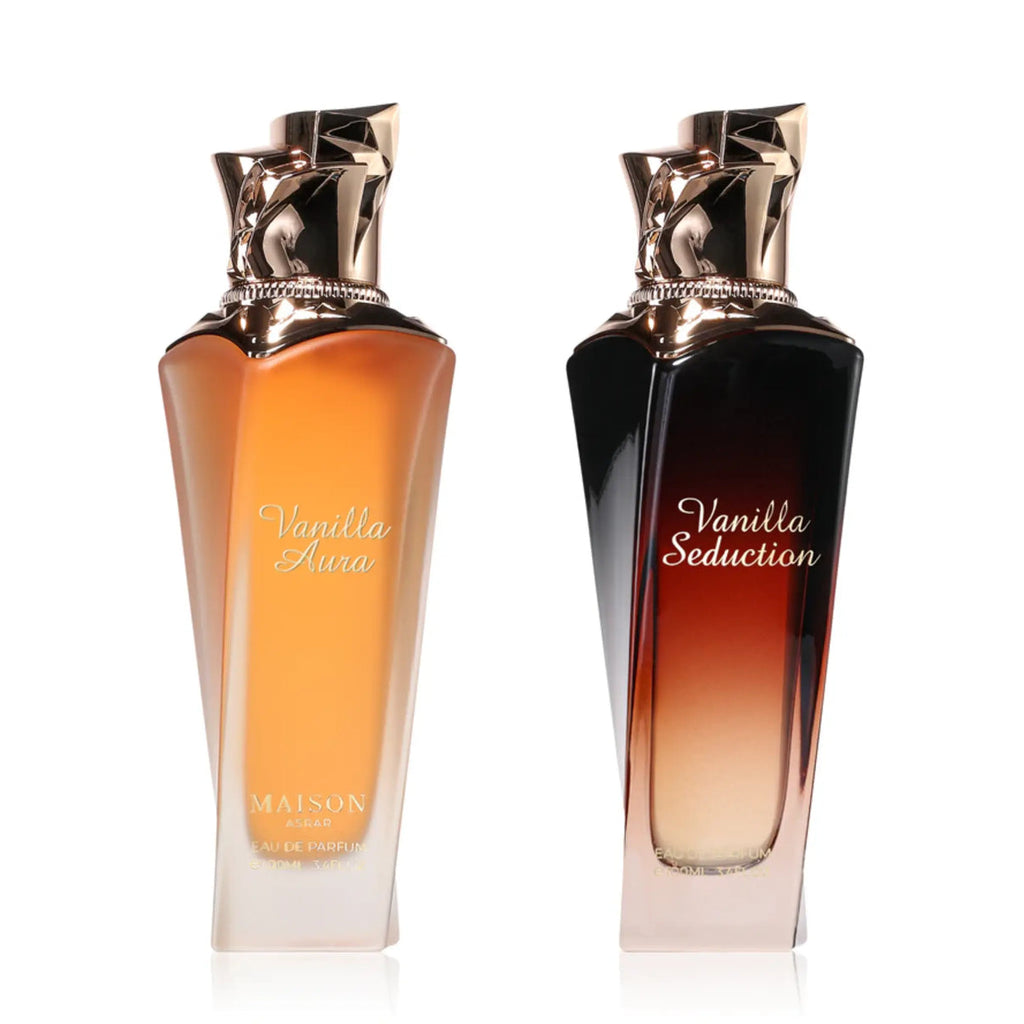 Maison Asrar Vanilla Aura & Seduction Gourmand Duo Bundle Set Of 2