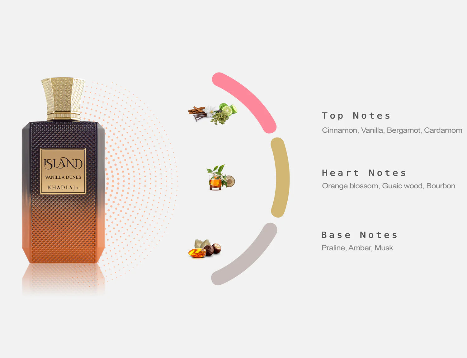 KHADLAJ ISLAND VANILLA DUNES 100 ML EXTRAIT DE PARFUM