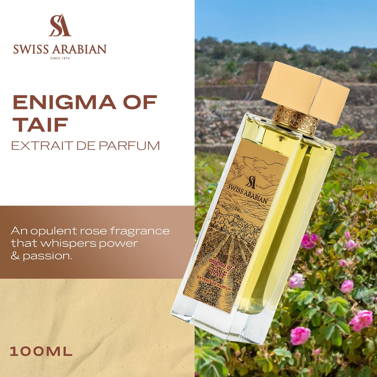 Swiss Arabian Enigma of Taif 100ml Extrait de Parfum - view 3
