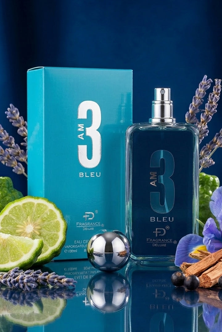 Fragrance Deluxe 3 Am bleu (100 ml) – view 3