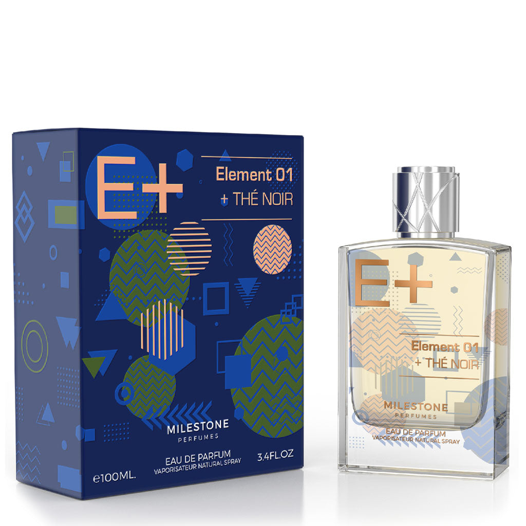Milestone Element 01 + the Noir 100ml EDP – view 2